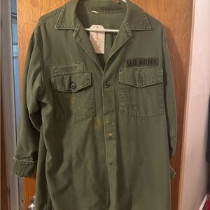 Men's Green Military Jacket
